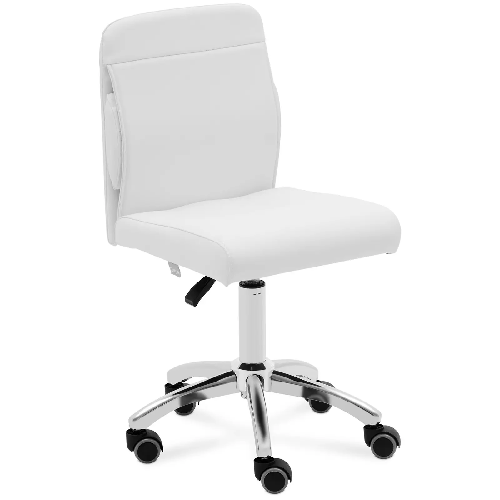 Scaun scaun cu spătar - 48 - 62 cm - 150 kg - alb