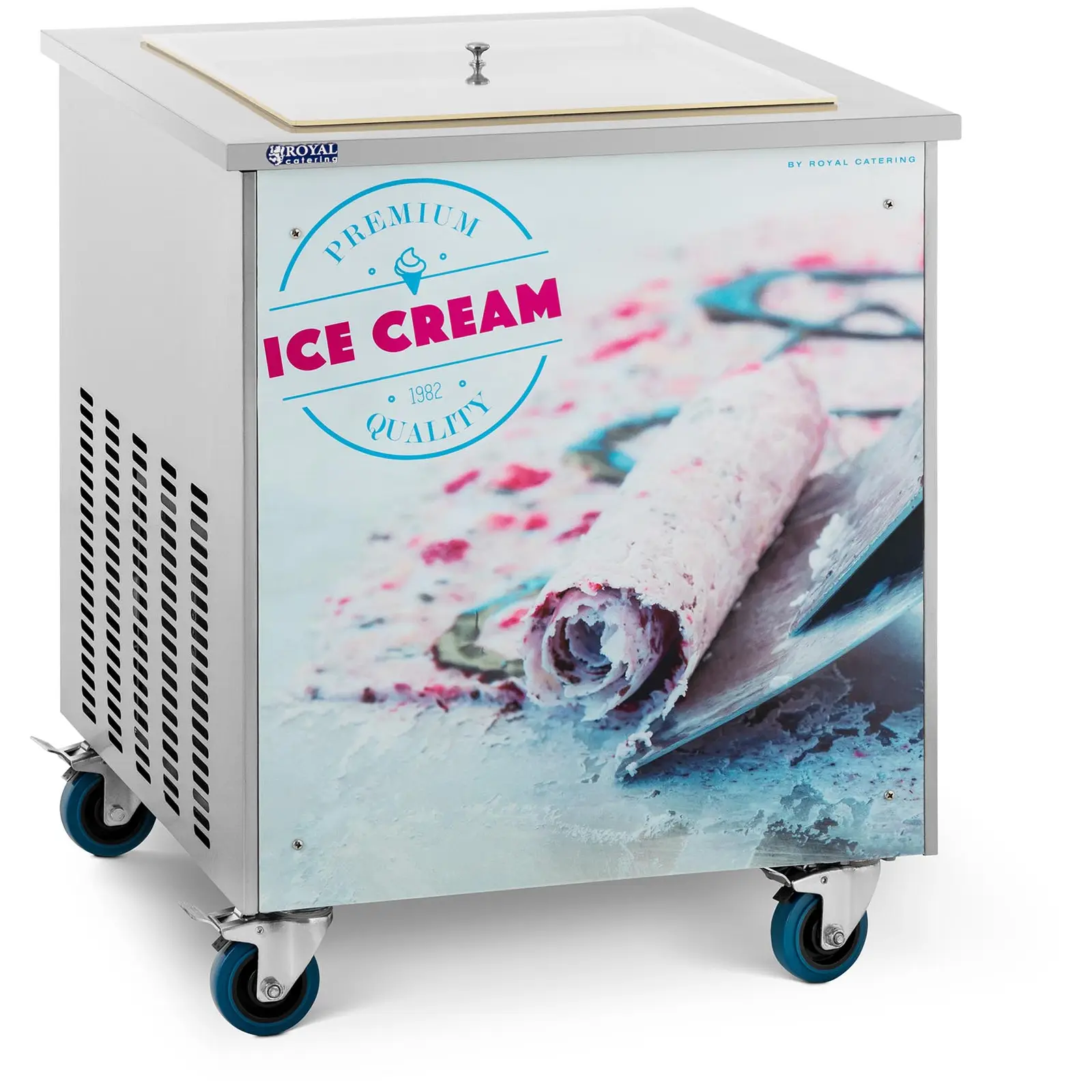 Mașină de înghețată rulată - 50 x 50 x 2,5 cm - Royal Catering