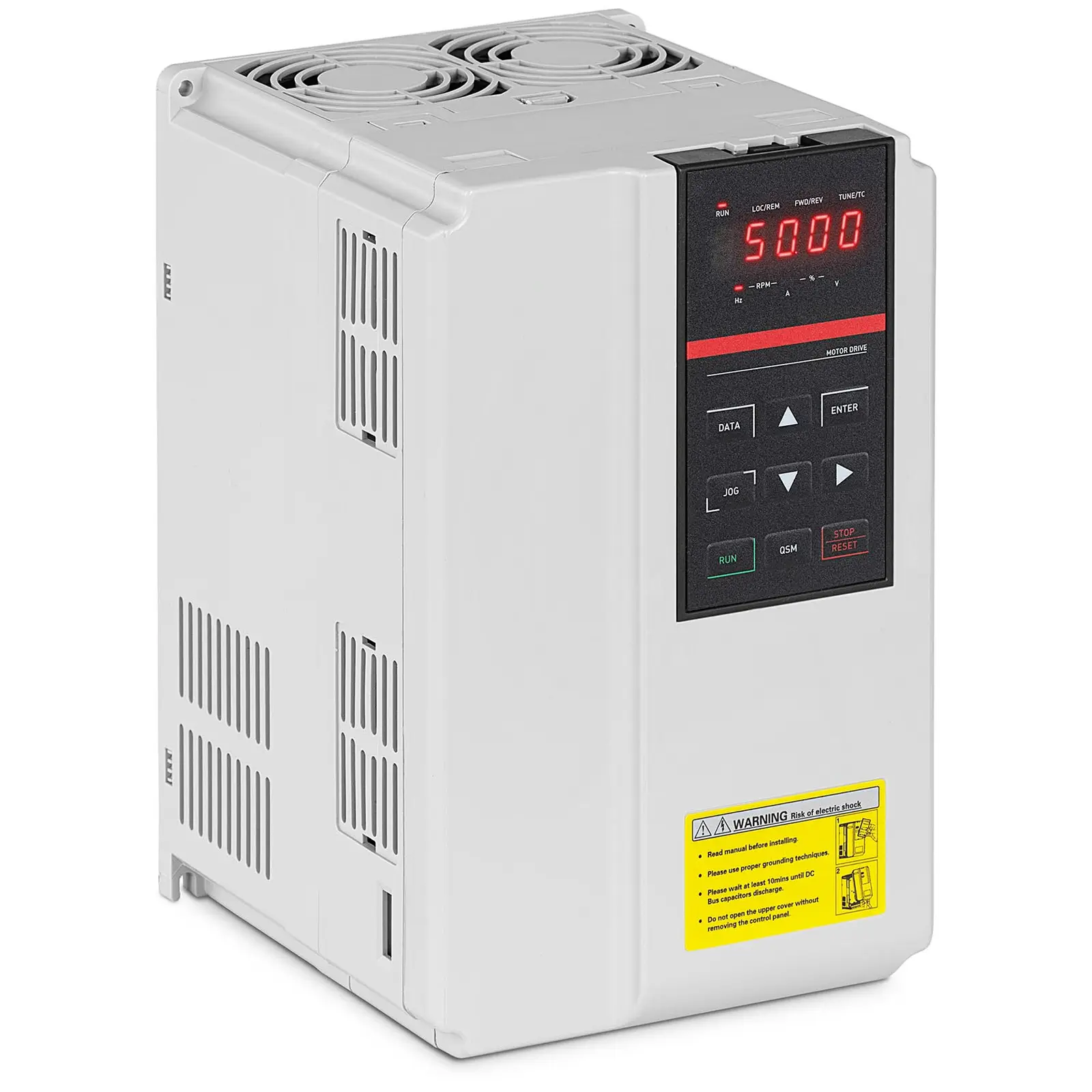 Convertor de frecvență - 7,5 kW / 10 CP - 380 V - {{frecvență_409_temp}} Hz - LED