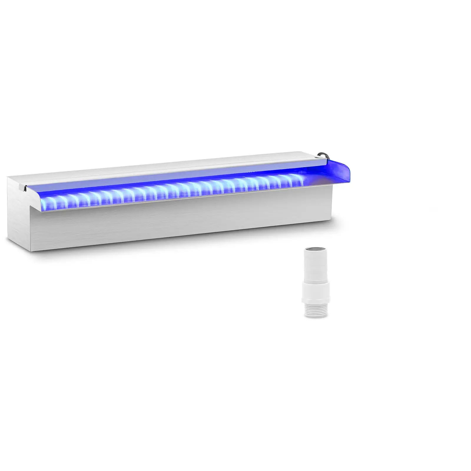 Duș de supratensiune - 45 cm - Iluminare cu LED-uri - Albastru / Albastru